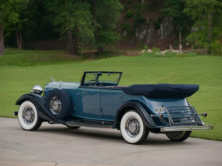  Lincoln Model KA Custom Convertible Sedan by Dietrich 1933 года  (фото 7 из 8)